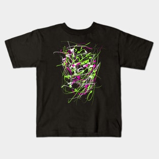 abstract face Kids T-Shirt